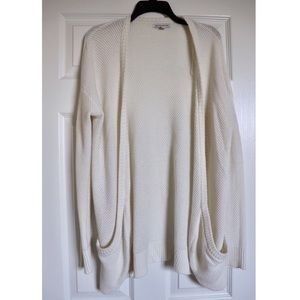 Long Open Front Cardigan